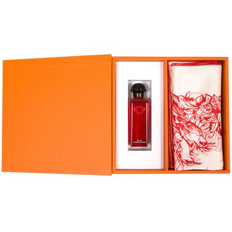 hermès rhubarb gift set